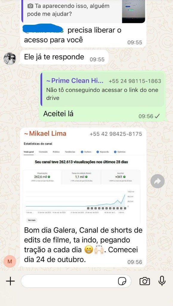 Feedback de aluno 3