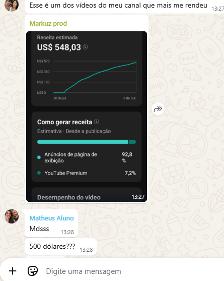Feedback de aluno 4
